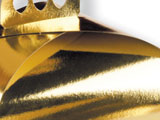 Gold metallized cake boxes 